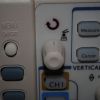 Cracked knob #1 on Rigol DS1052E