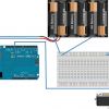 Arduino continuous rotation servo diagram