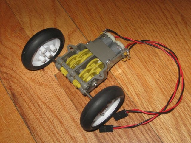 dual motor gearbox