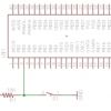 PIC digital input pull-up resistor schematic
