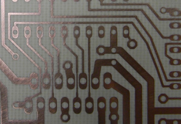 PCB traces close