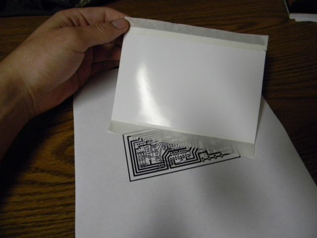 PCB toner transfer paper