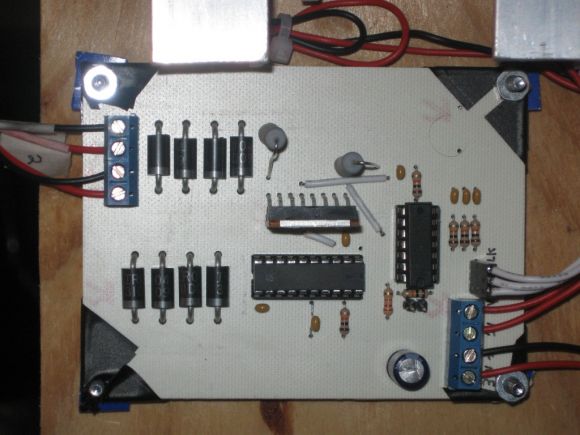 L297 L298 Stepper Motor Controller Front (PCB version)